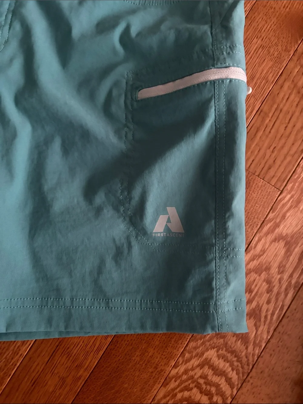 Eddie Bauer Teal Women's Active Shorts - Picture 3 of 5